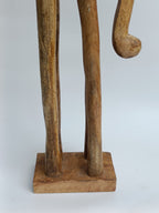 Wooden Elephant Sculpture