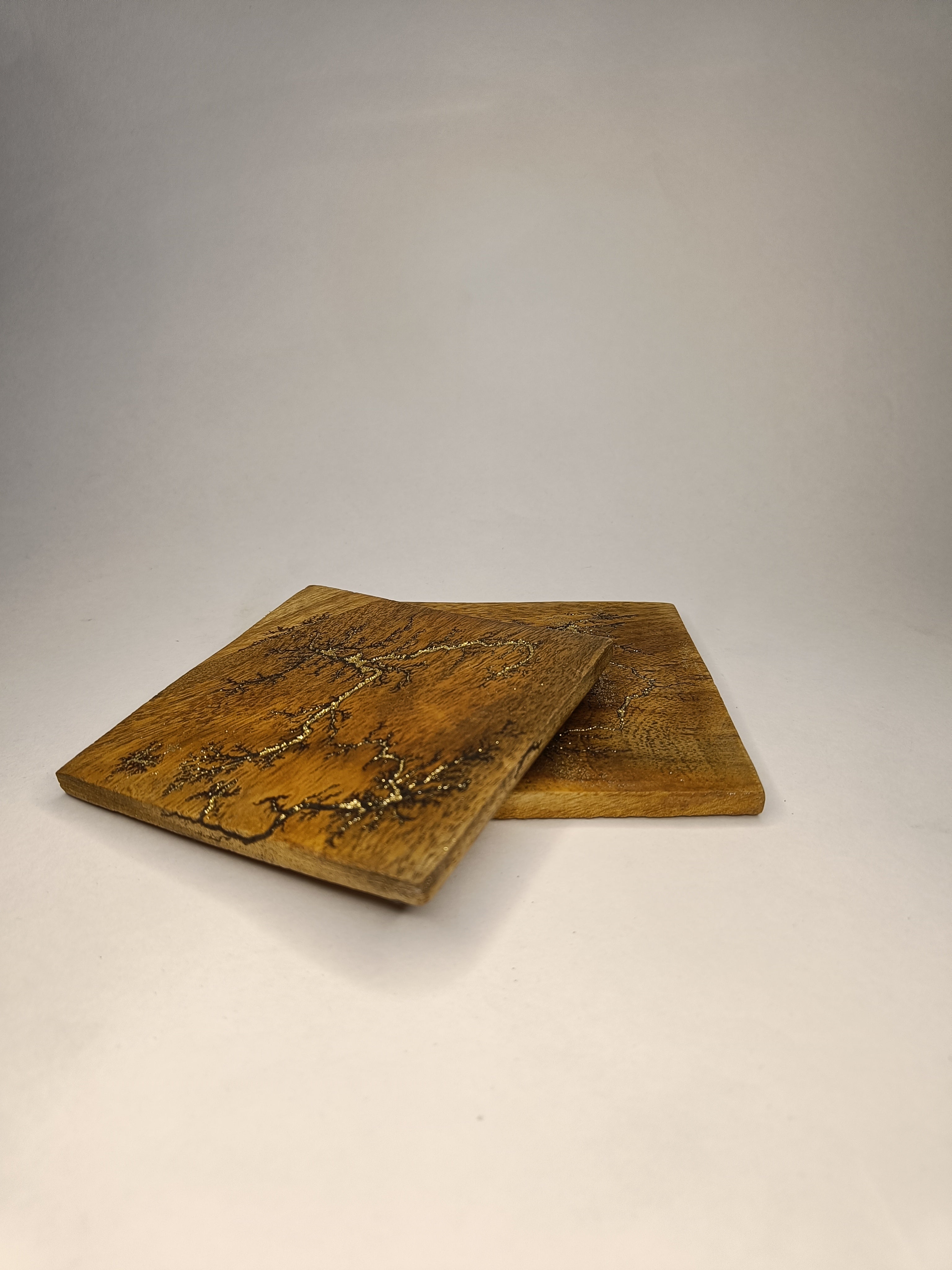 Golden Fractal (Lichtenberg Coaster)