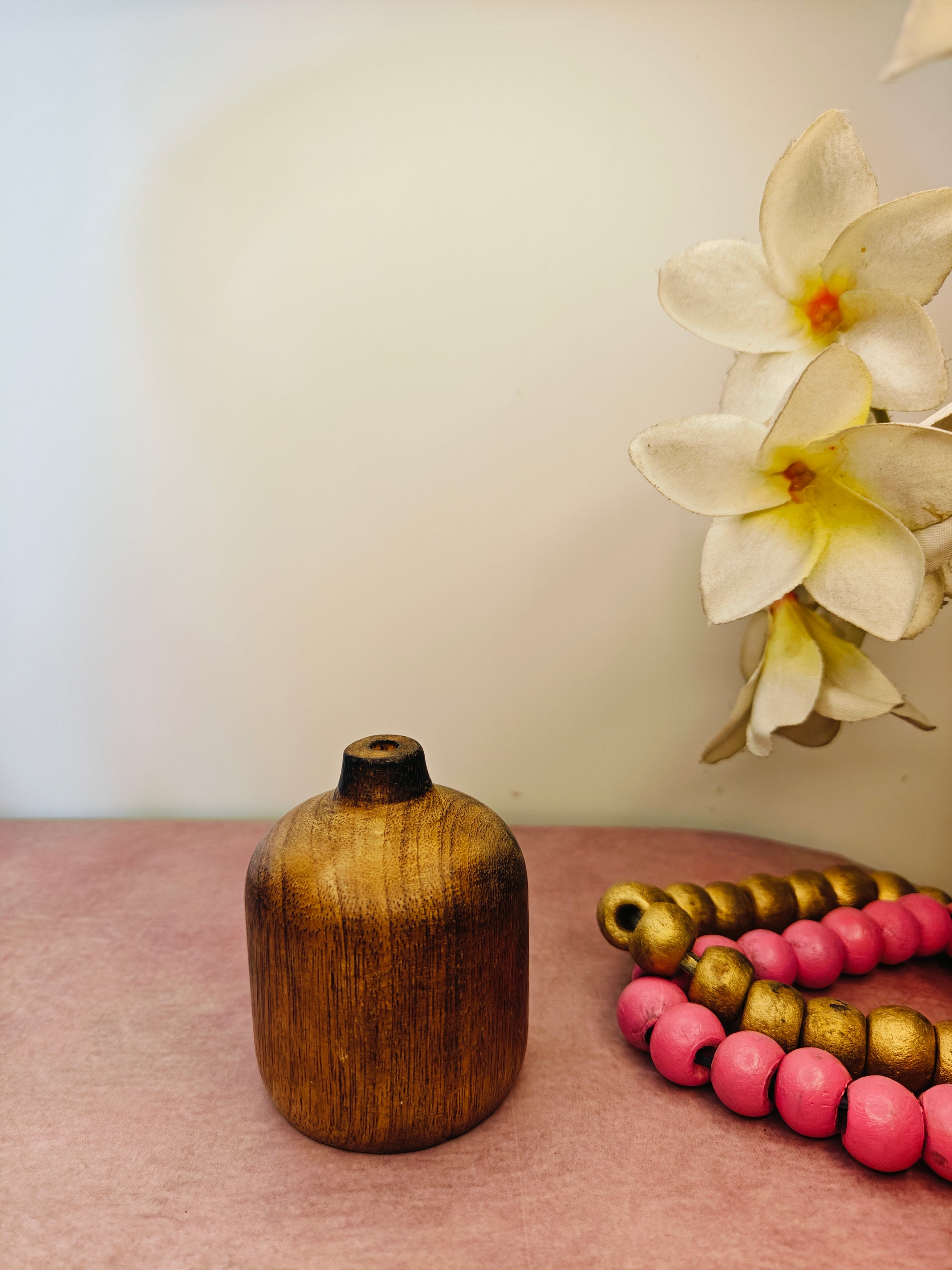 Rustic Wooden Incense Stick Holder