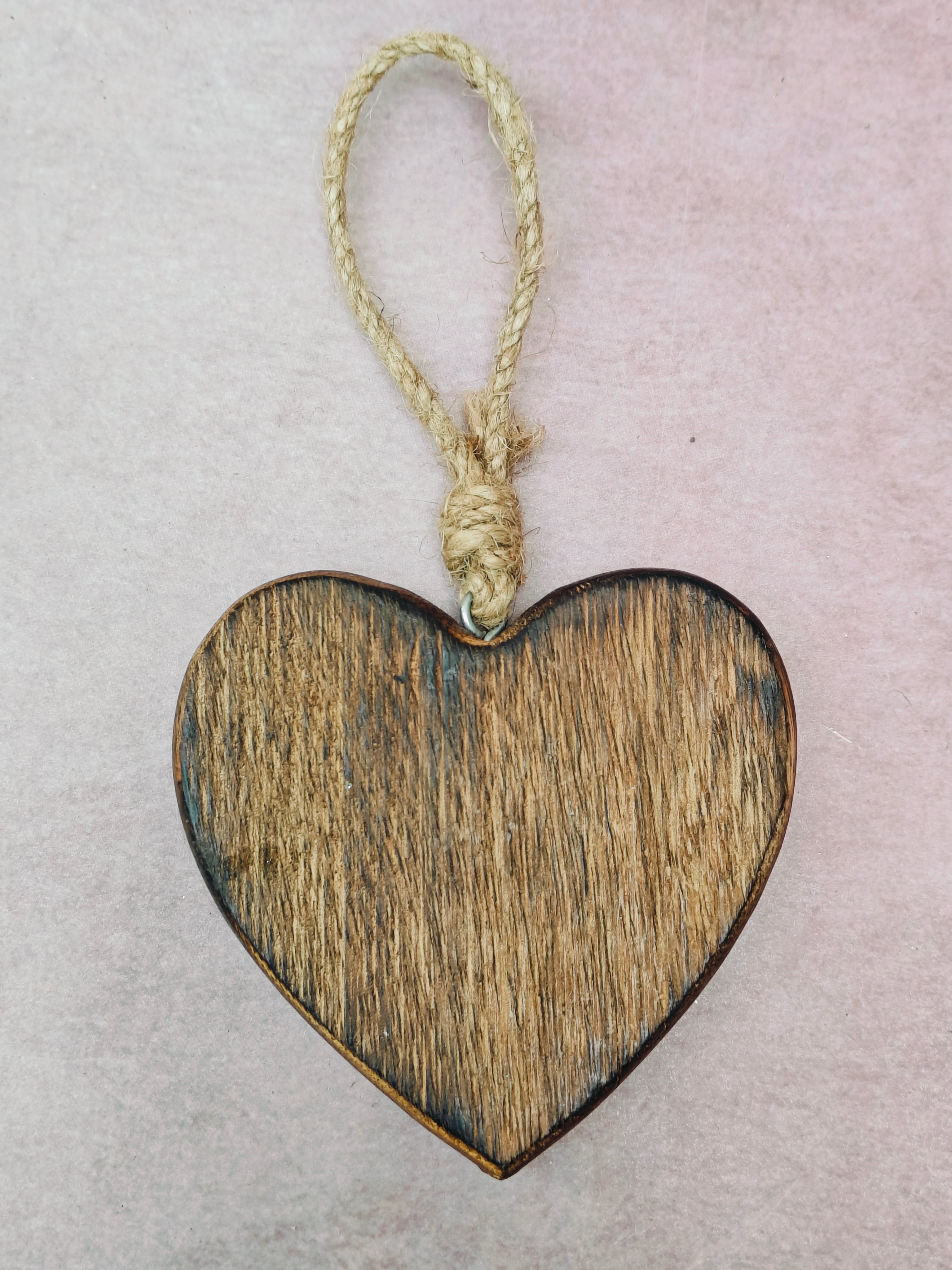 Wooden Heart Hanging