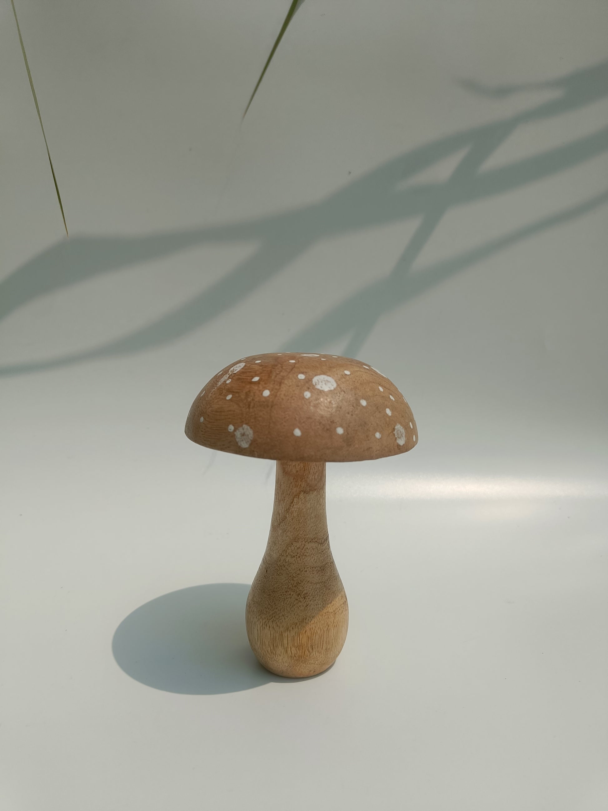 Whimsical Wooden Mushroom Décor – Handcrafted Accent