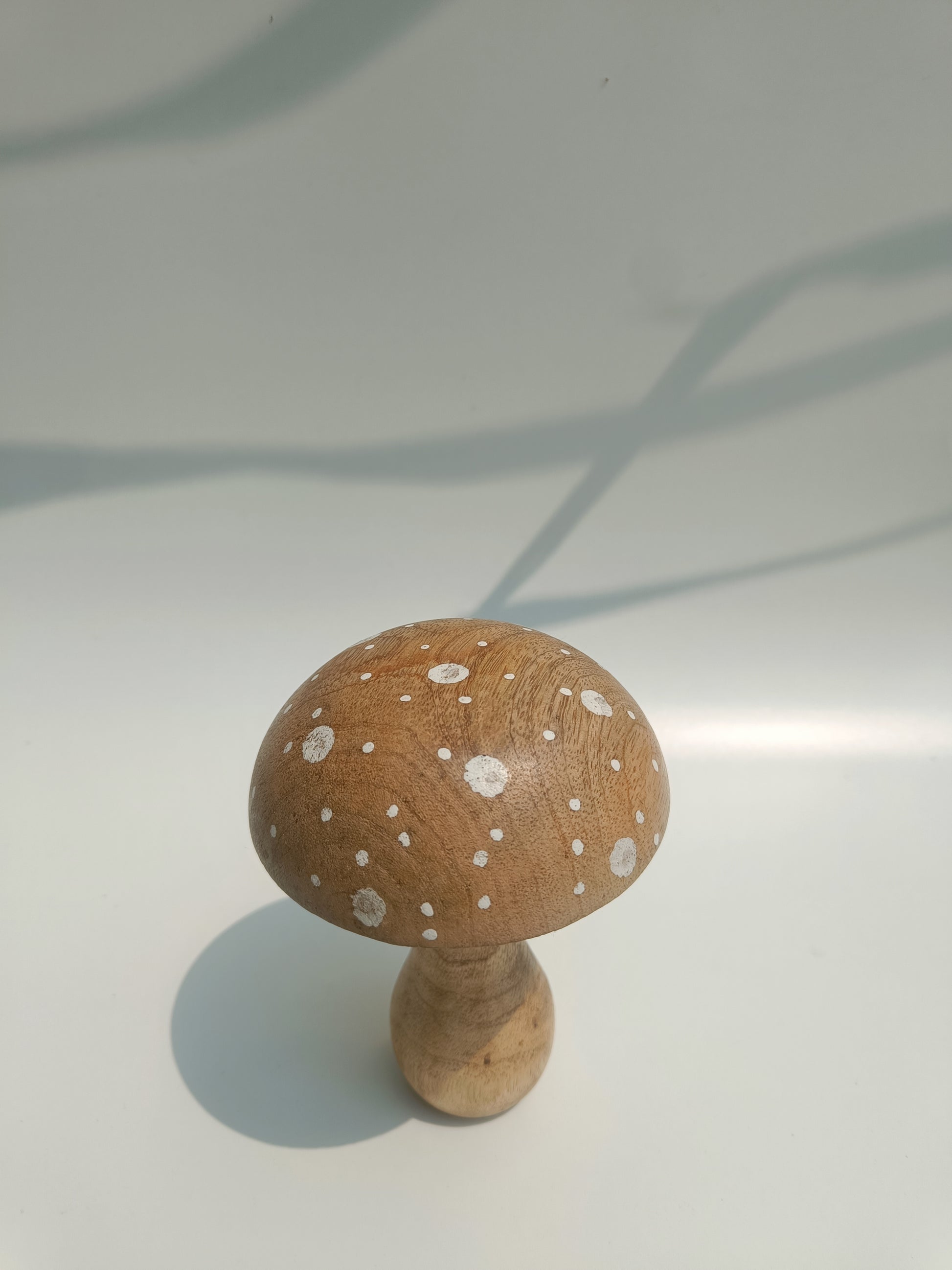 Whimsical Wooden Mushroom Décor – Handcrafted Accent
