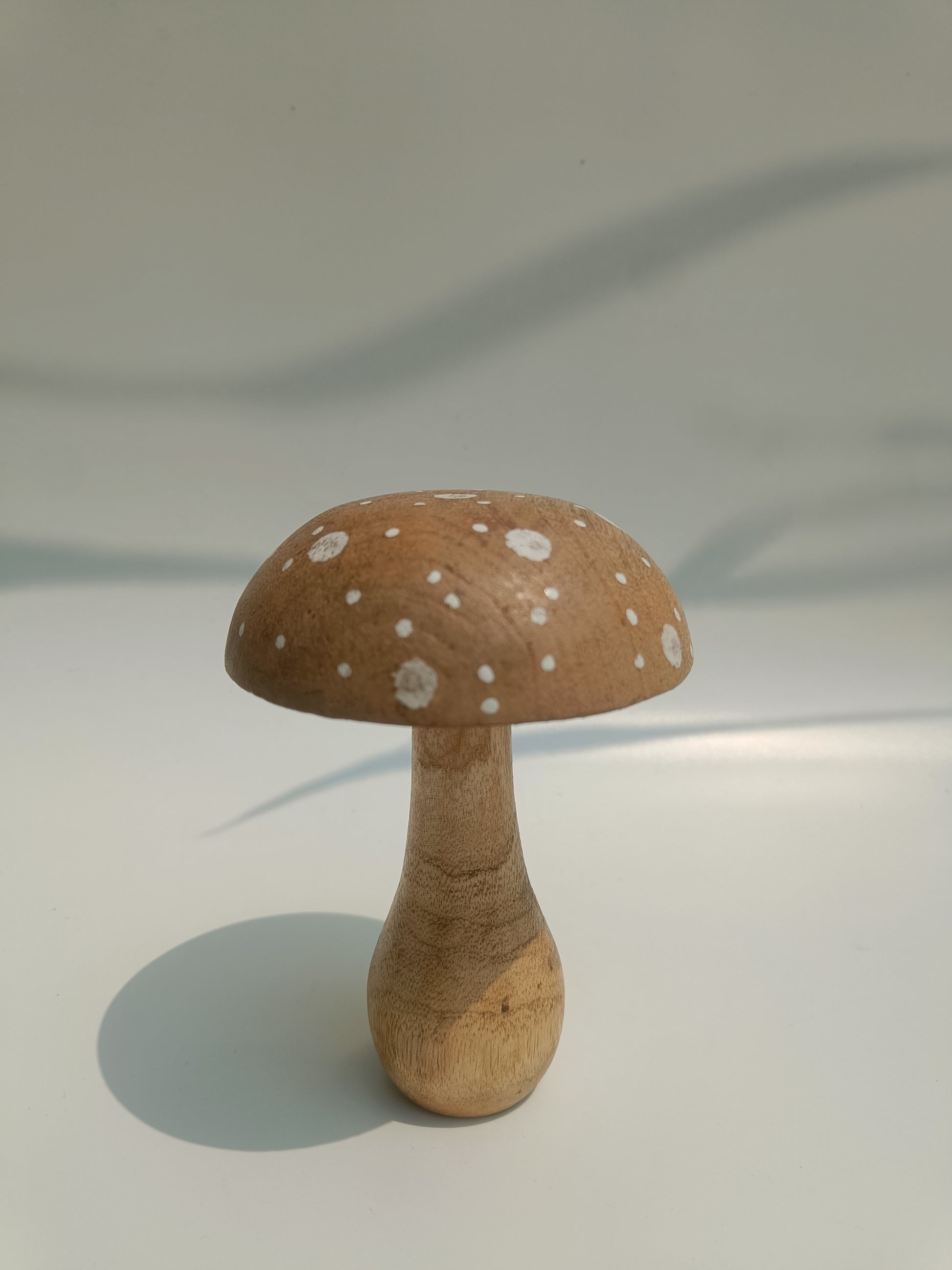 Whimsical Wooden Mushroom Décor – Handcrafted Accent
