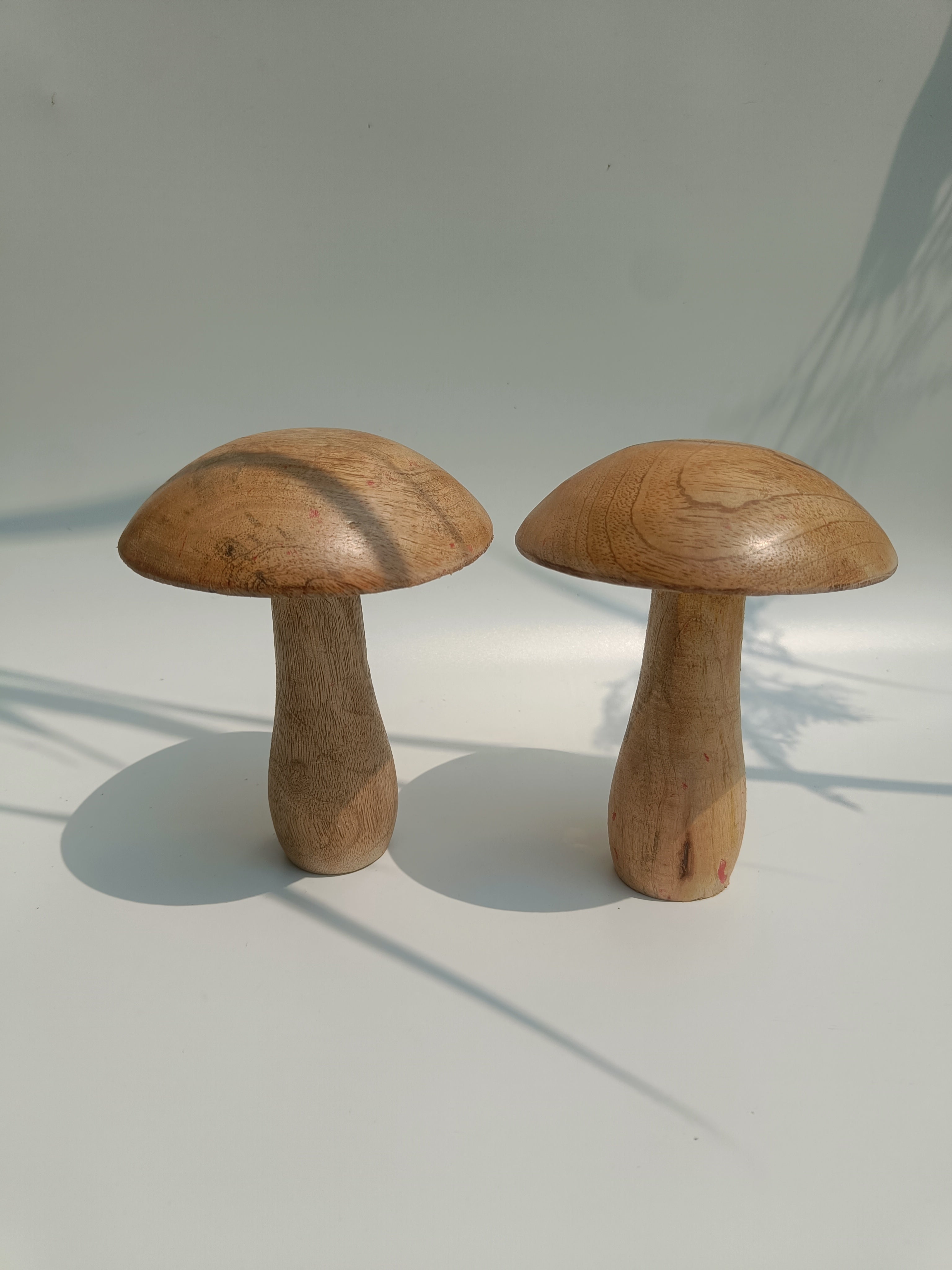 Classic Wooden Mushroom Décor
