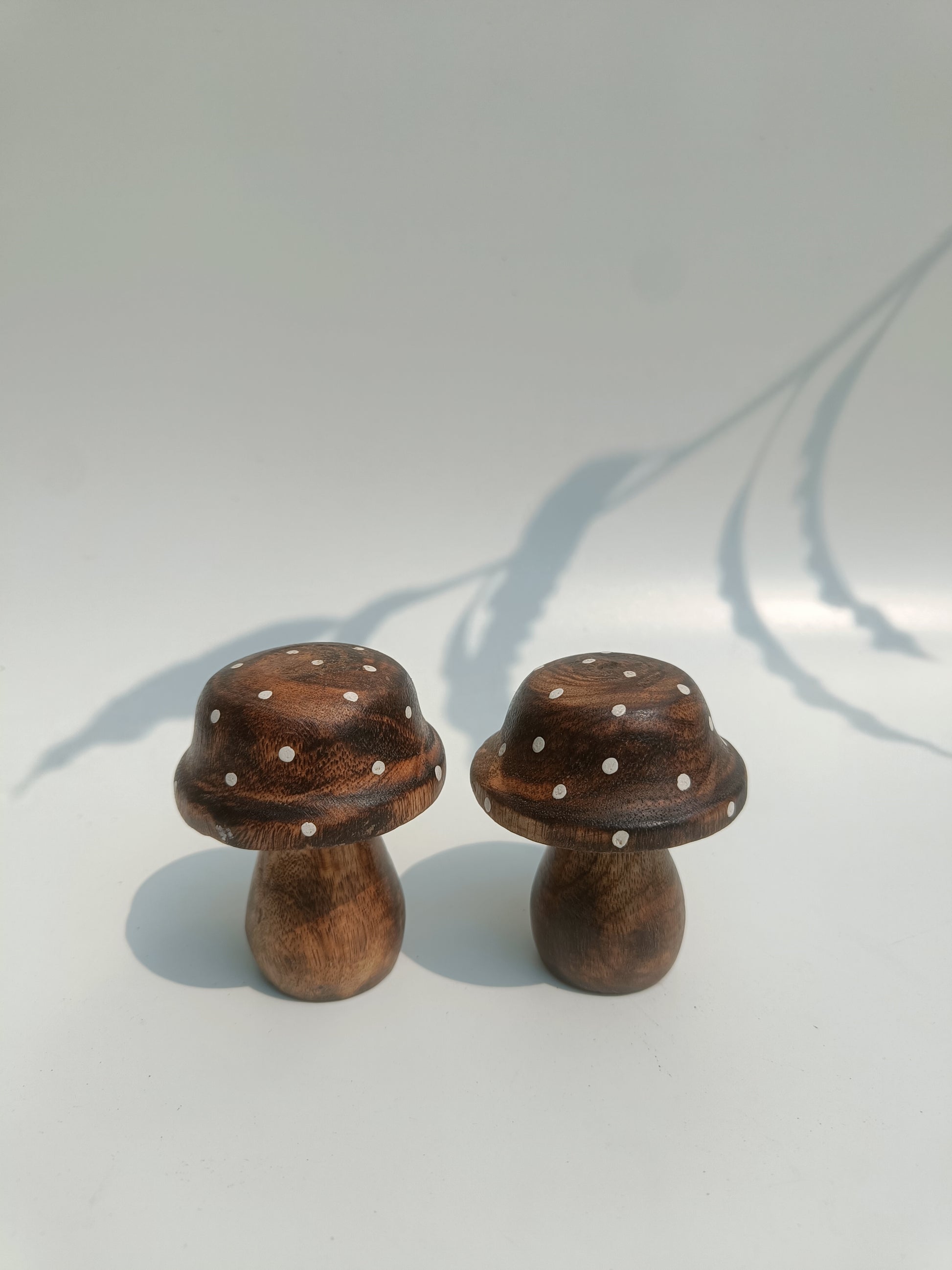 Whimsy Dot Wooden Mushroom
