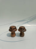 Whimsy Dot Wooden Mushroom