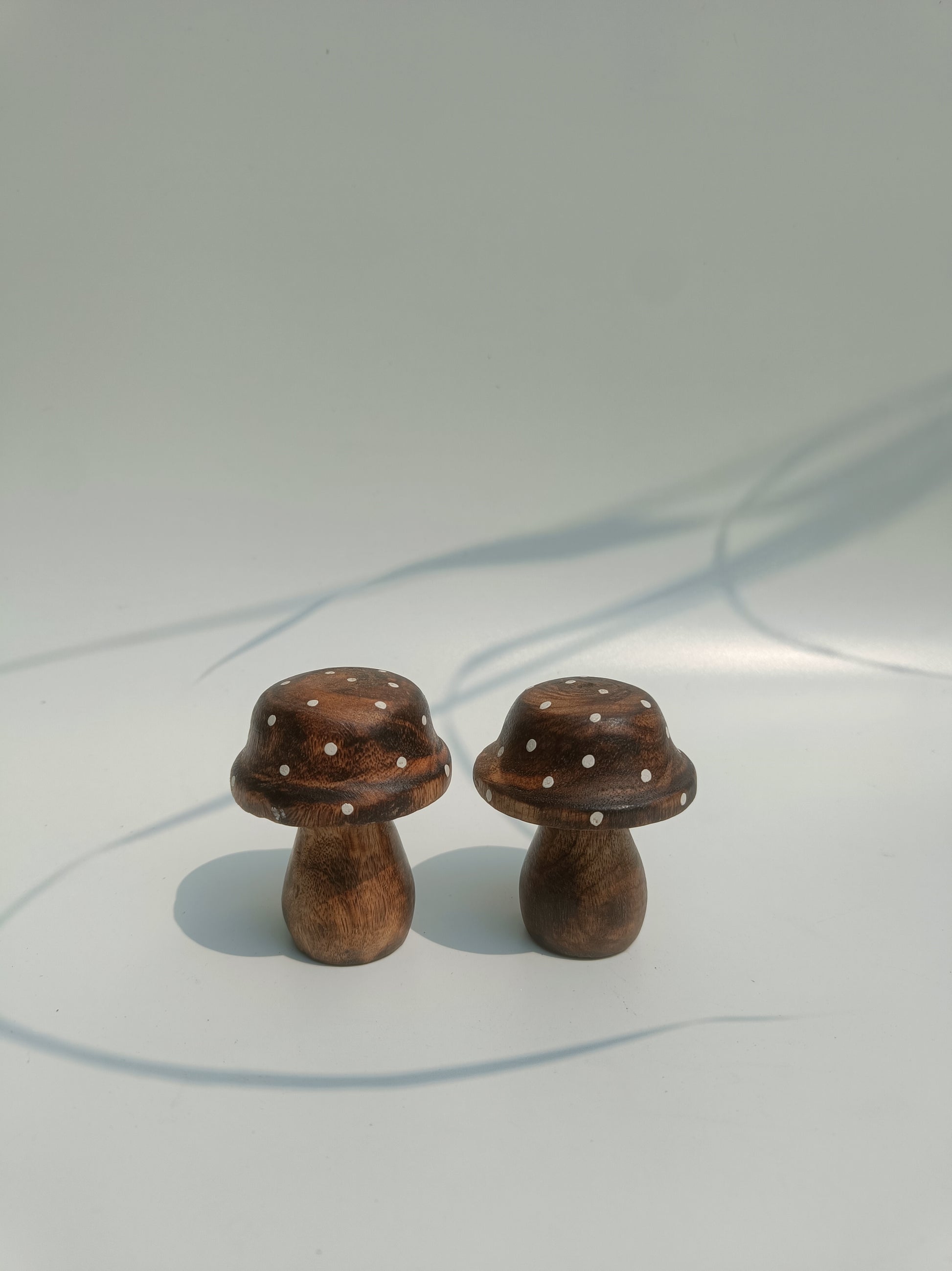Whimsy Dot Wooden Mushroom