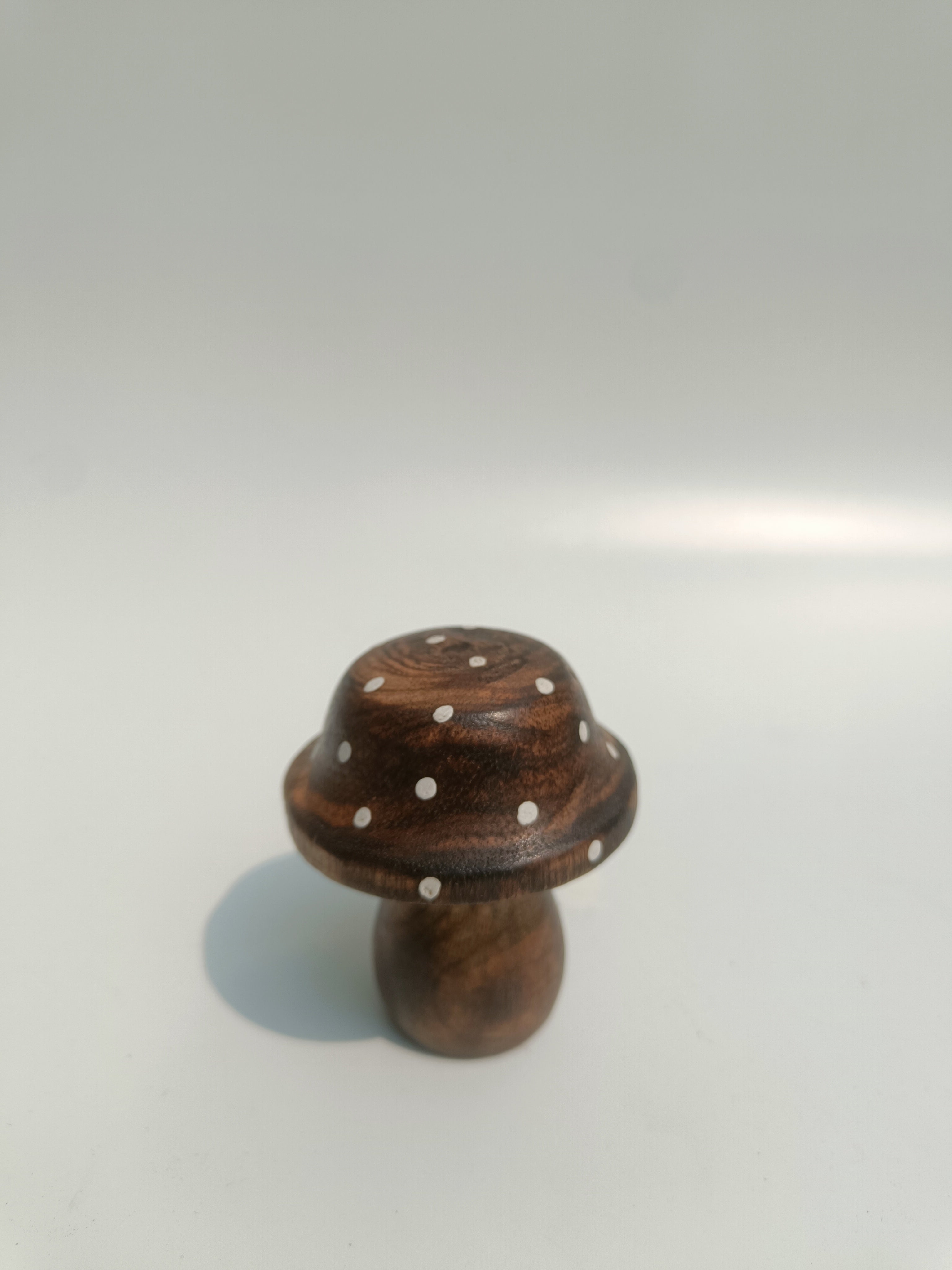 Whimsy Dot Wooden Mushroom