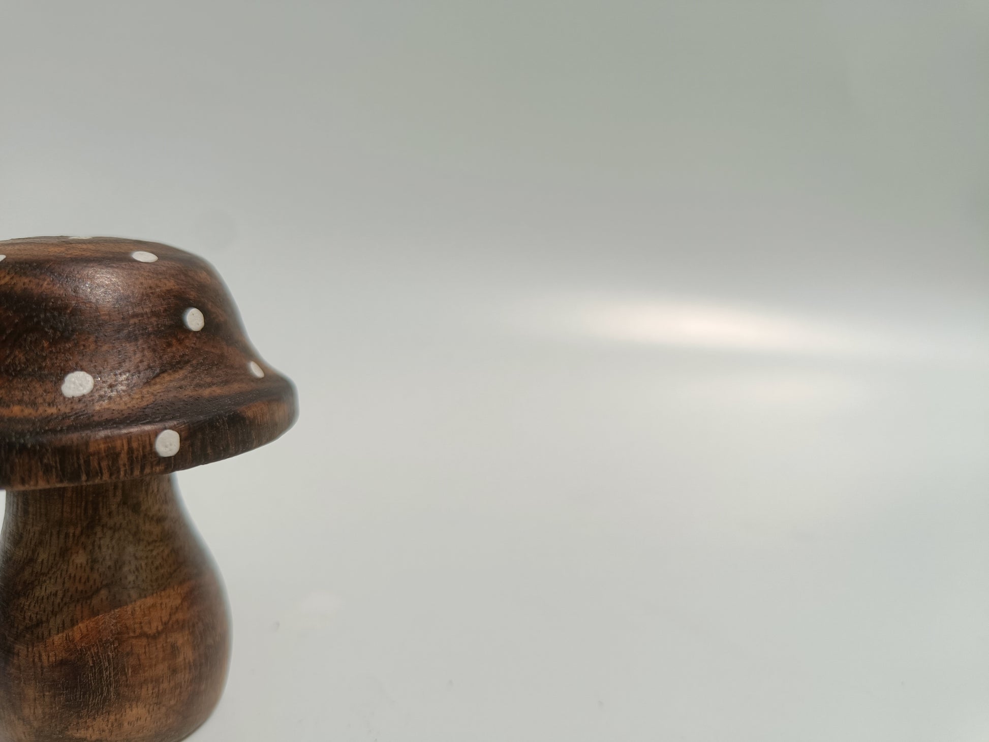 Whimsy Dot Wooden Mushroom