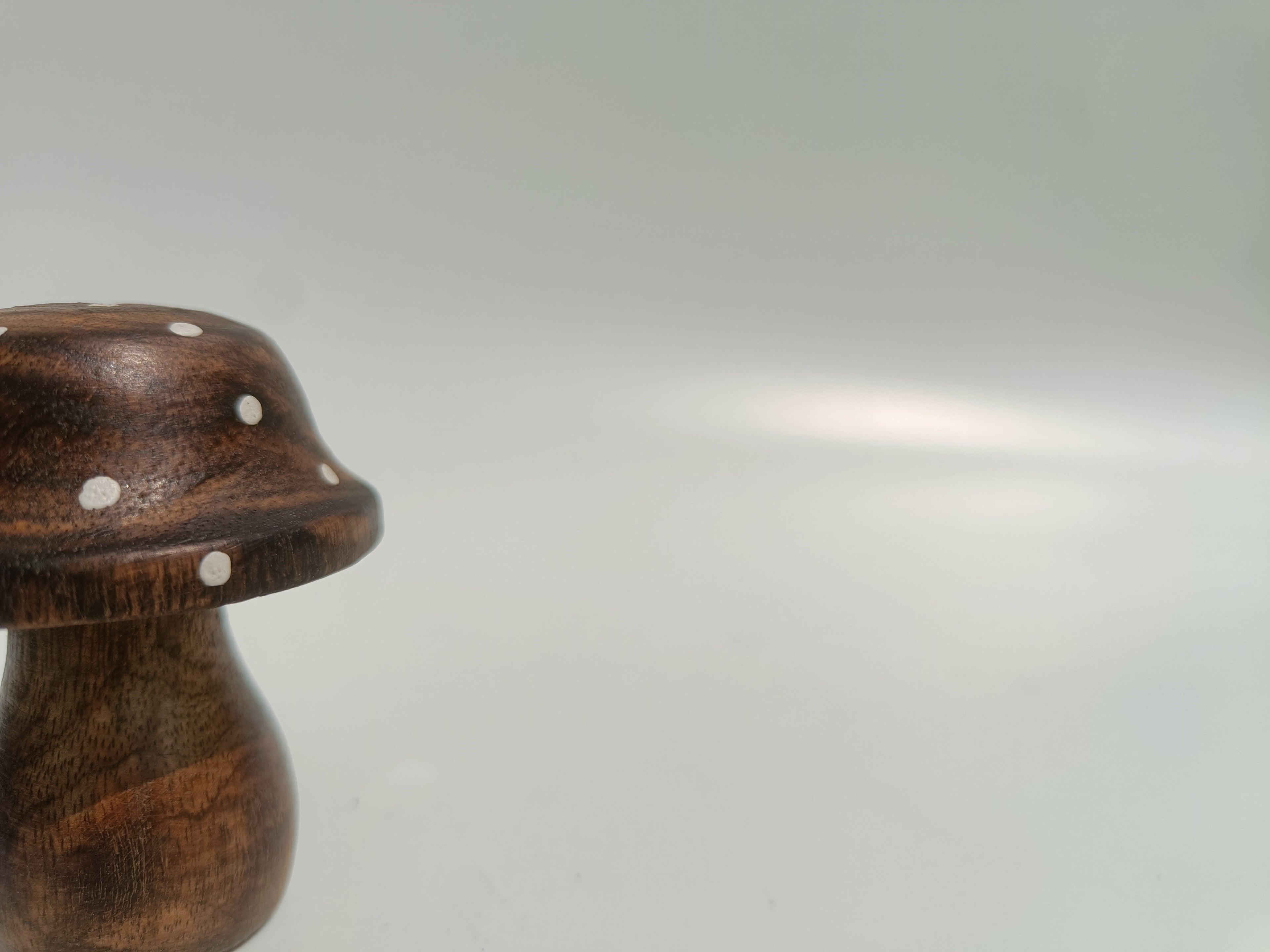 Whimsy Dot Wooden Mushroom