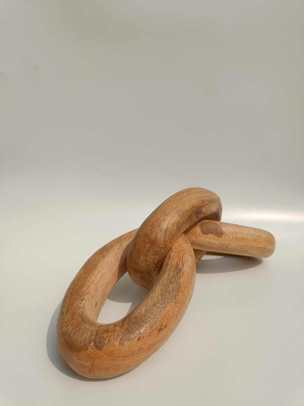 Interlinked Wooden Sculptural Knot