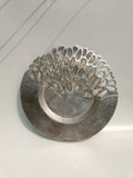 Metallic Tree of Life Decorative Plate