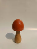 Sunset Cap Wooden Mushroom