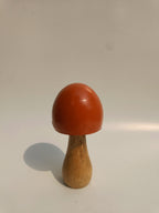 Sunset Cap Wooden Mushroom