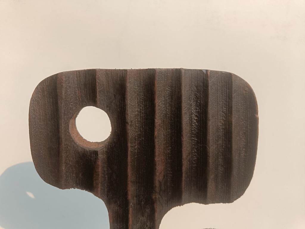 Shadow Totem Handcrafted Wooden Sculpture – Decor Accent