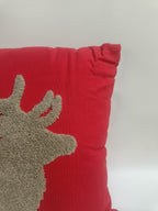 Reindeer Silhouette Cushion