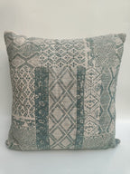 Boho Woven Geometric Cushion
