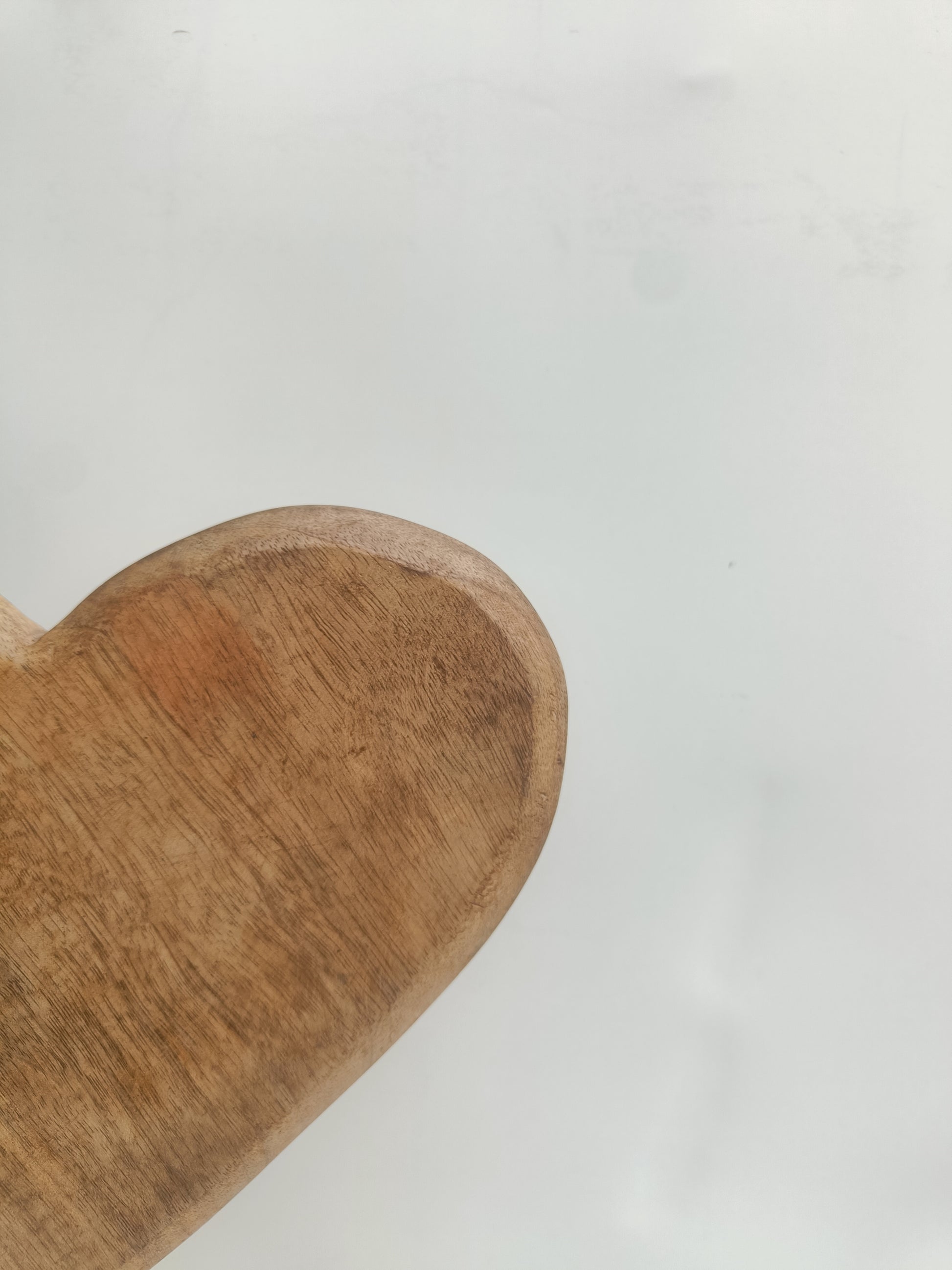 Wooden Heart Décor on Stand