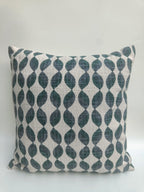 Geometric Wave Pattern Cushion