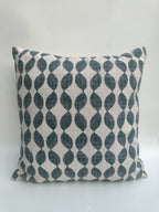Geometric Wave Pattern Cushion