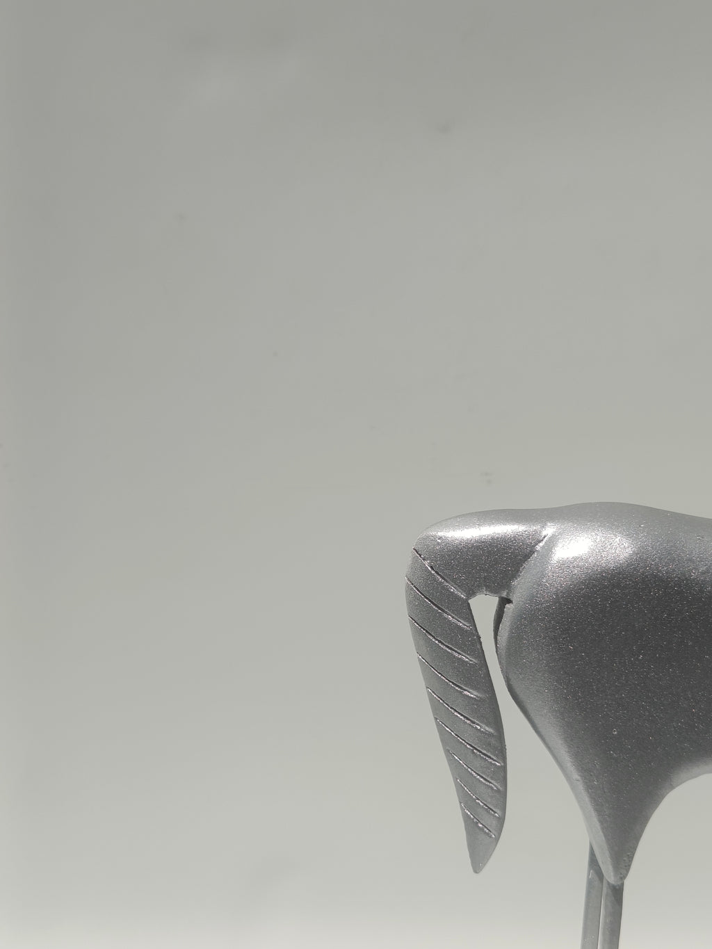 Contemporary Silver Horse Figurine