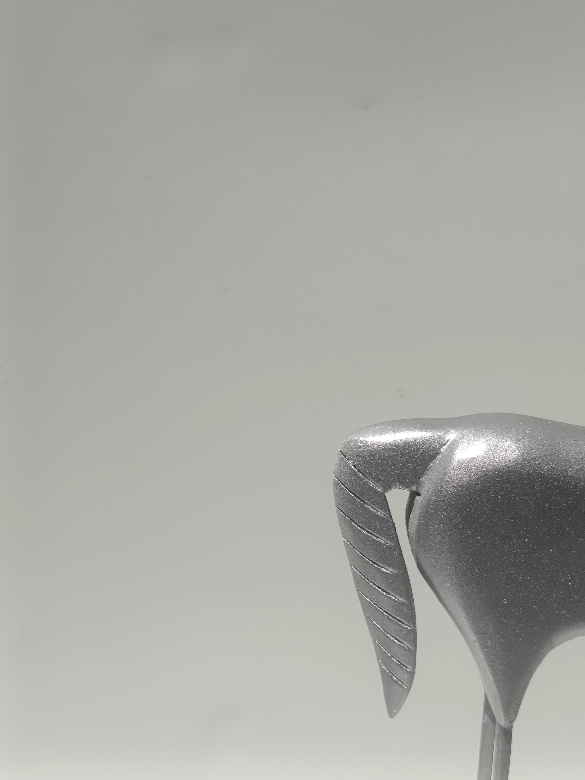 Contemporary Silver Horse Figurine