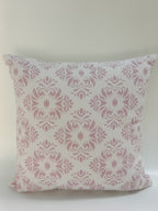 Blush Damask Print Cushion
