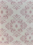 Blush Damask Print Cushion