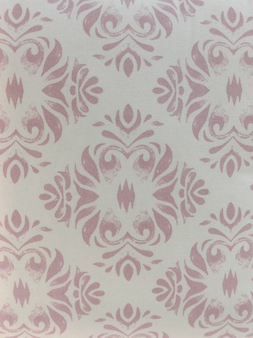Blush Damask Print Cushion