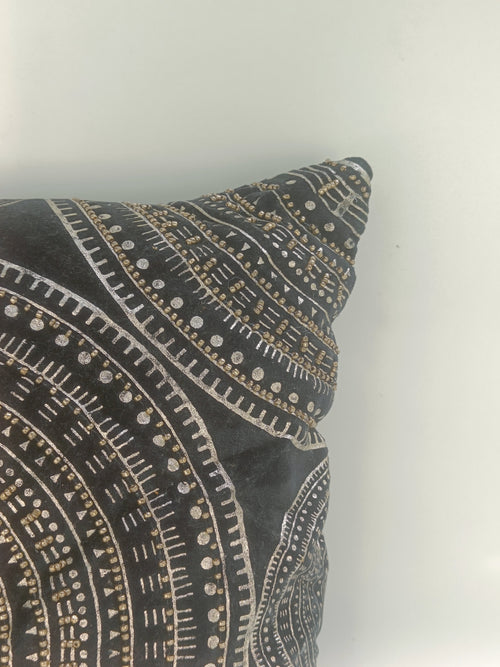 Boho Luxe Mandala Velvet Cushion