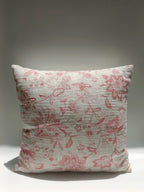 Rose Blossom Floral Cushion