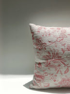 Rose Blossom Floral Cushion