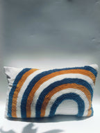 Textured Rainbow Arc Cushion