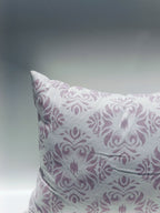 Pastel Pink Damask Print Cushion