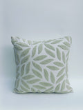 Textured Green Leaf Cushion – Contemporary Botanical Design