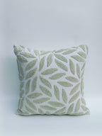 Textured Green Leaf Cushion – Contemporary Botanical Design