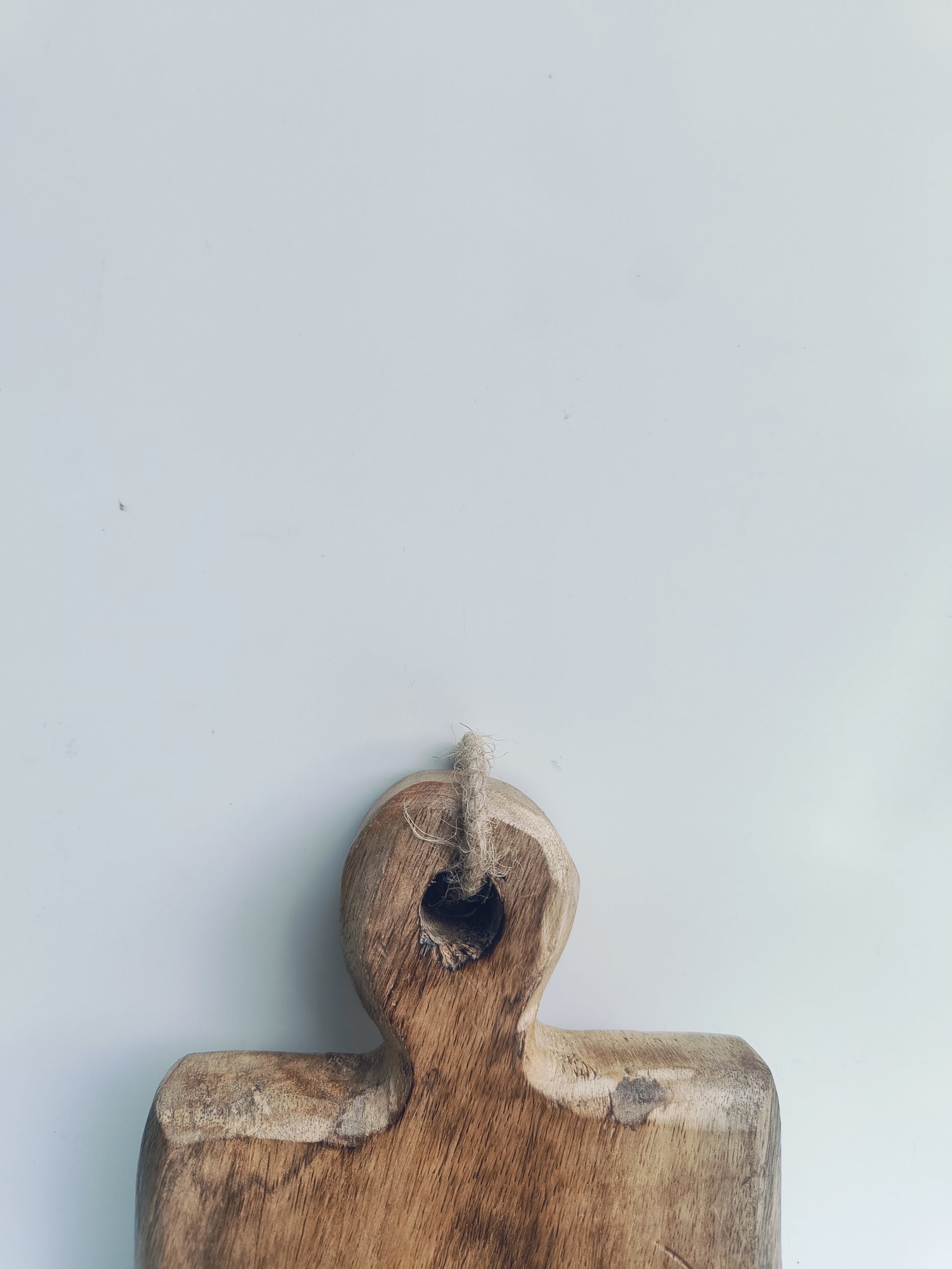 Mini Wooden Chopping & Serving Board with Jute Loop
