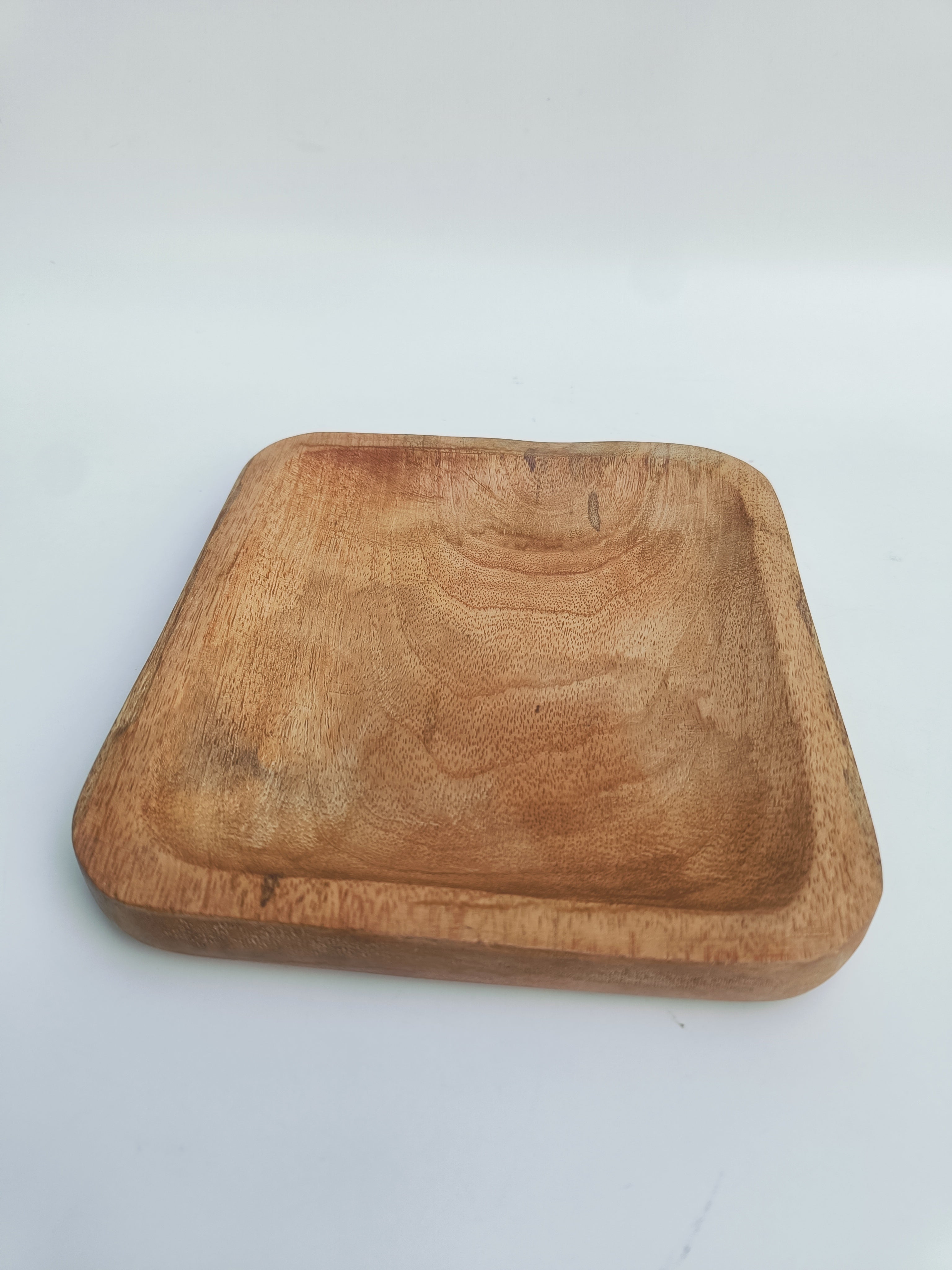 Square Wooden Serving Platter