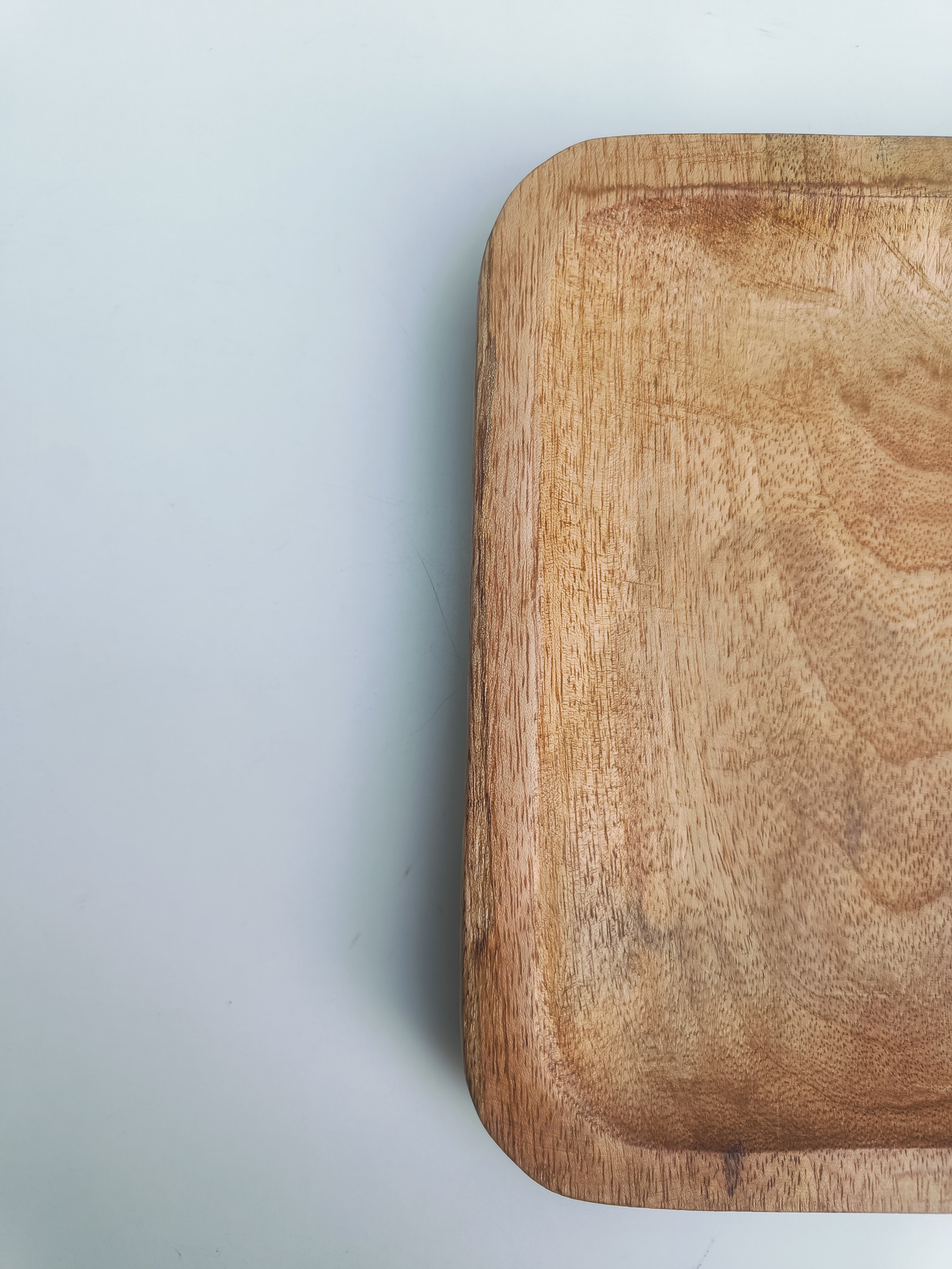 Square Wooden Serving Platter