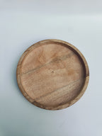 Round Wooden Platter