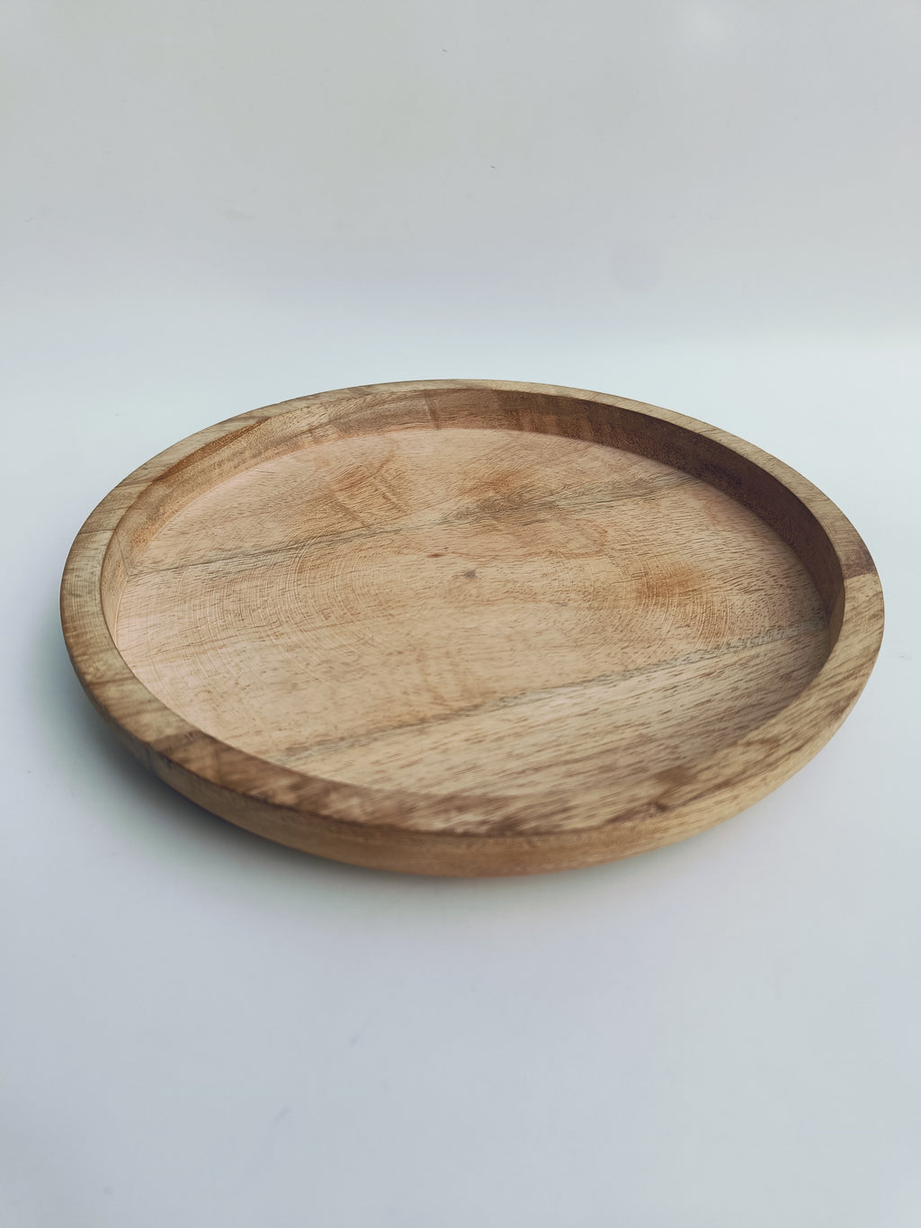 Round Wooden Platter