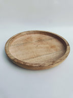 Round Wooden Platter