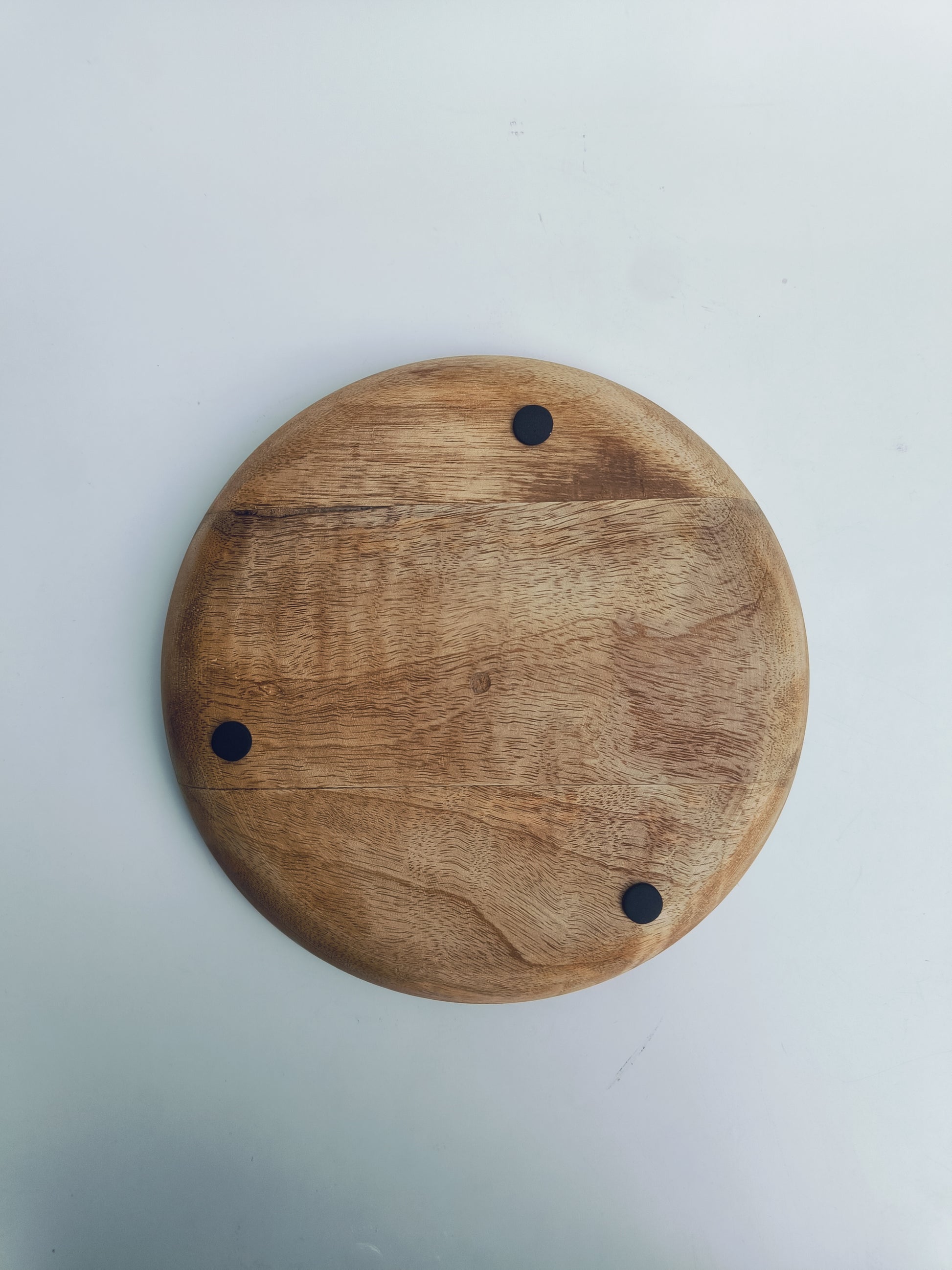 Round Wooden Platter