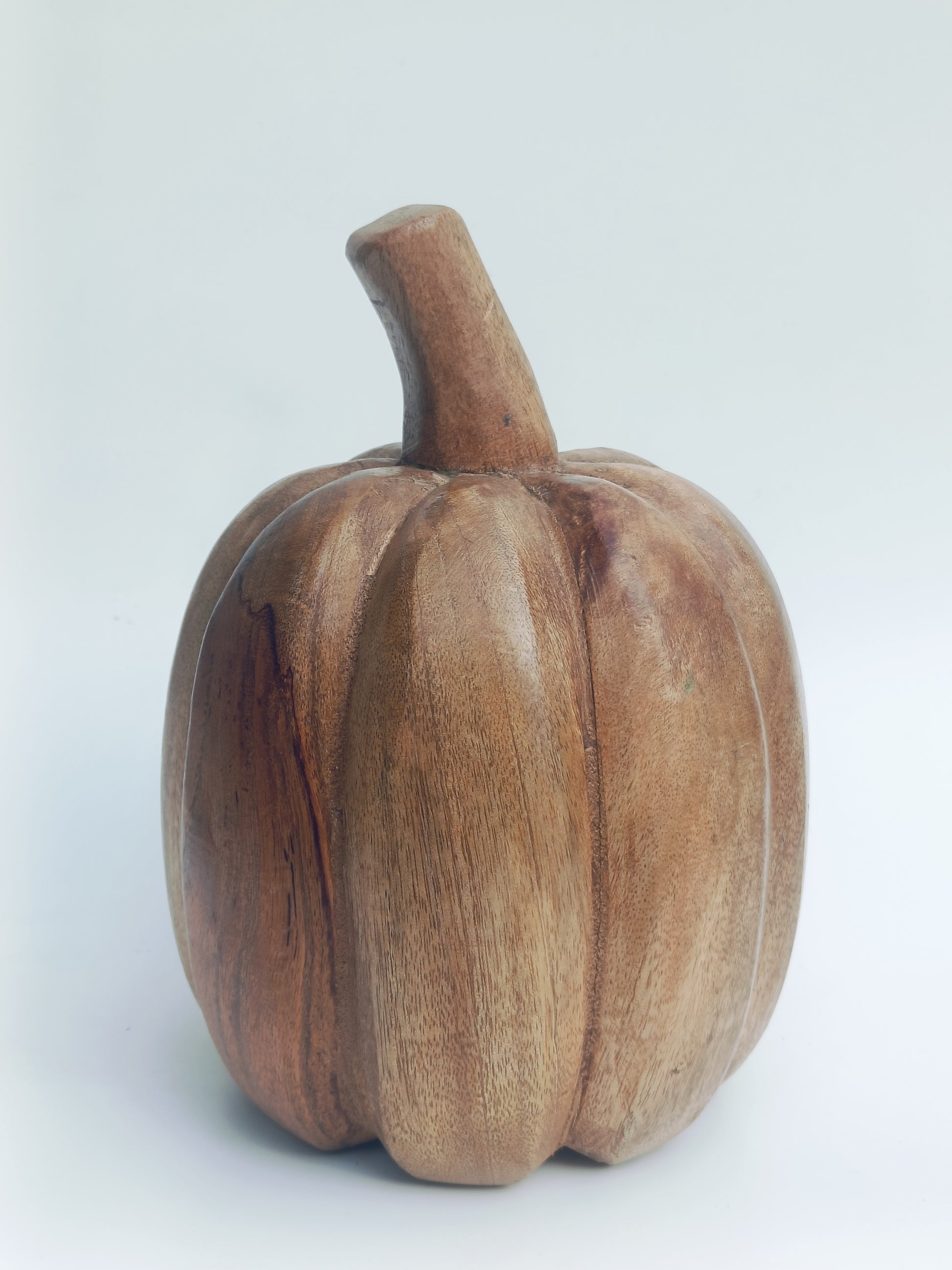 Handcrafted Wooden Pumpkin Décor