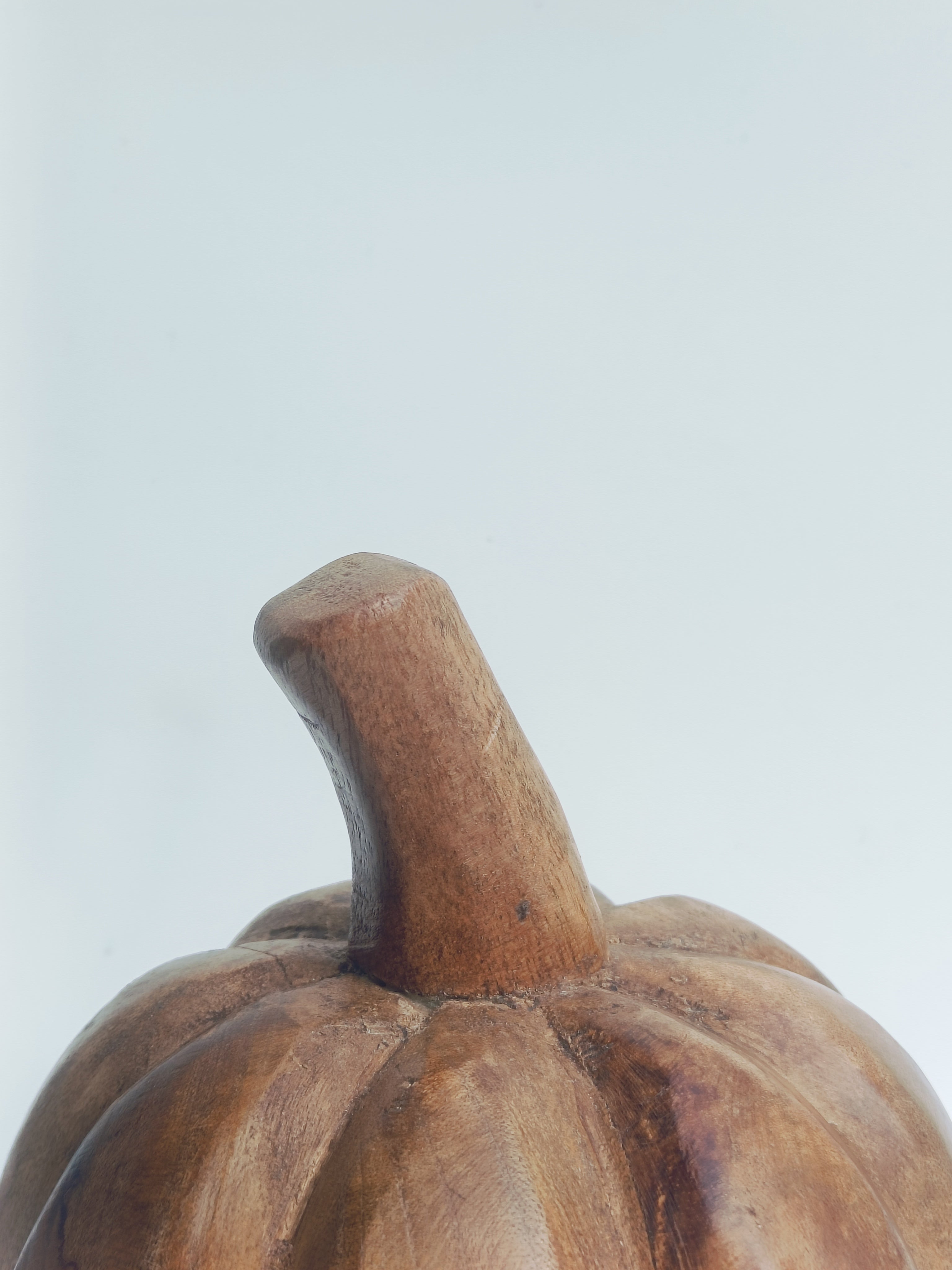 Wooden Pumpkin Décor