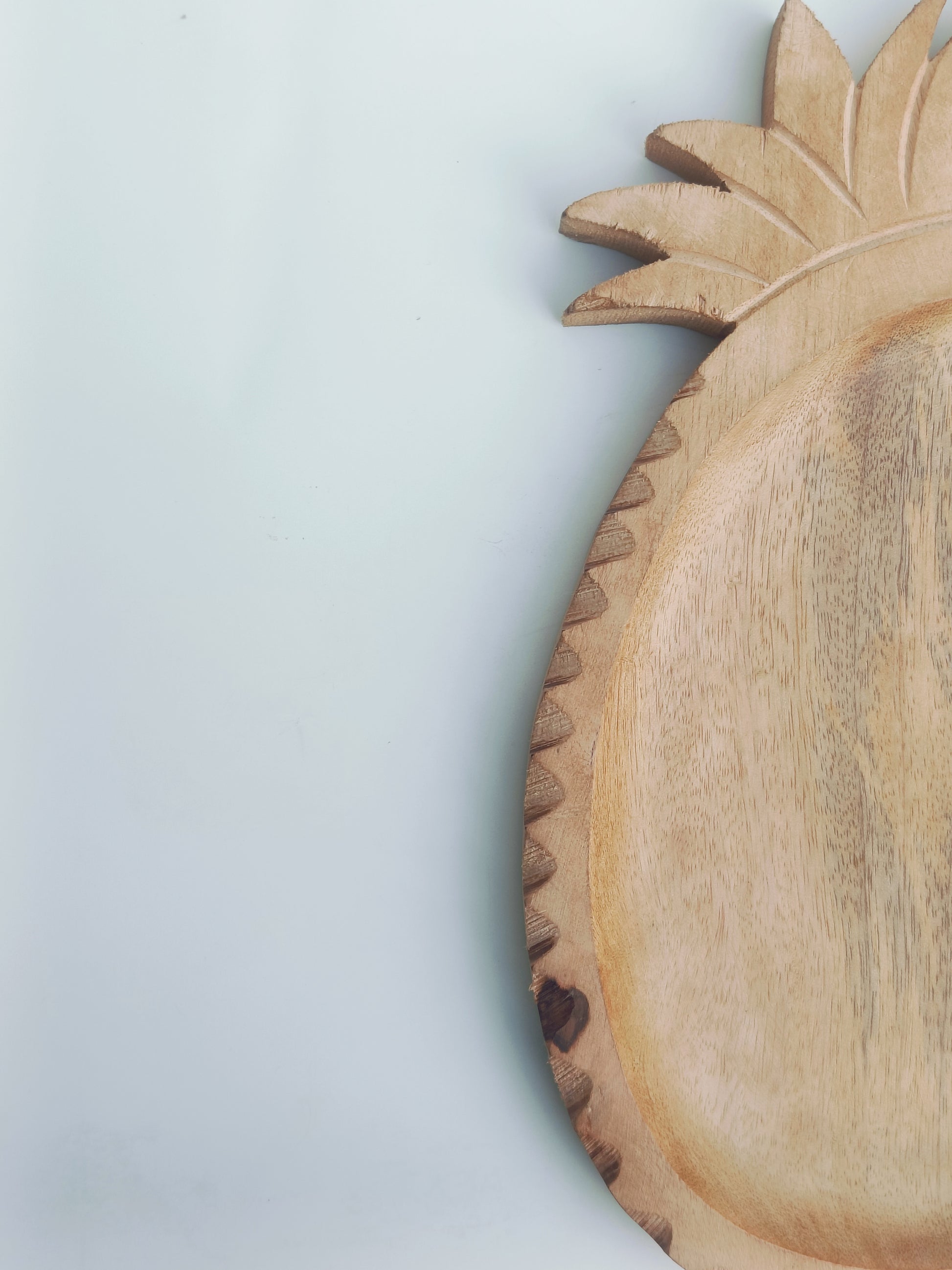 Handcrafted Pineapple Wooden Serving Platter