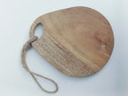 Round Wooden Serving & Chopping Board
