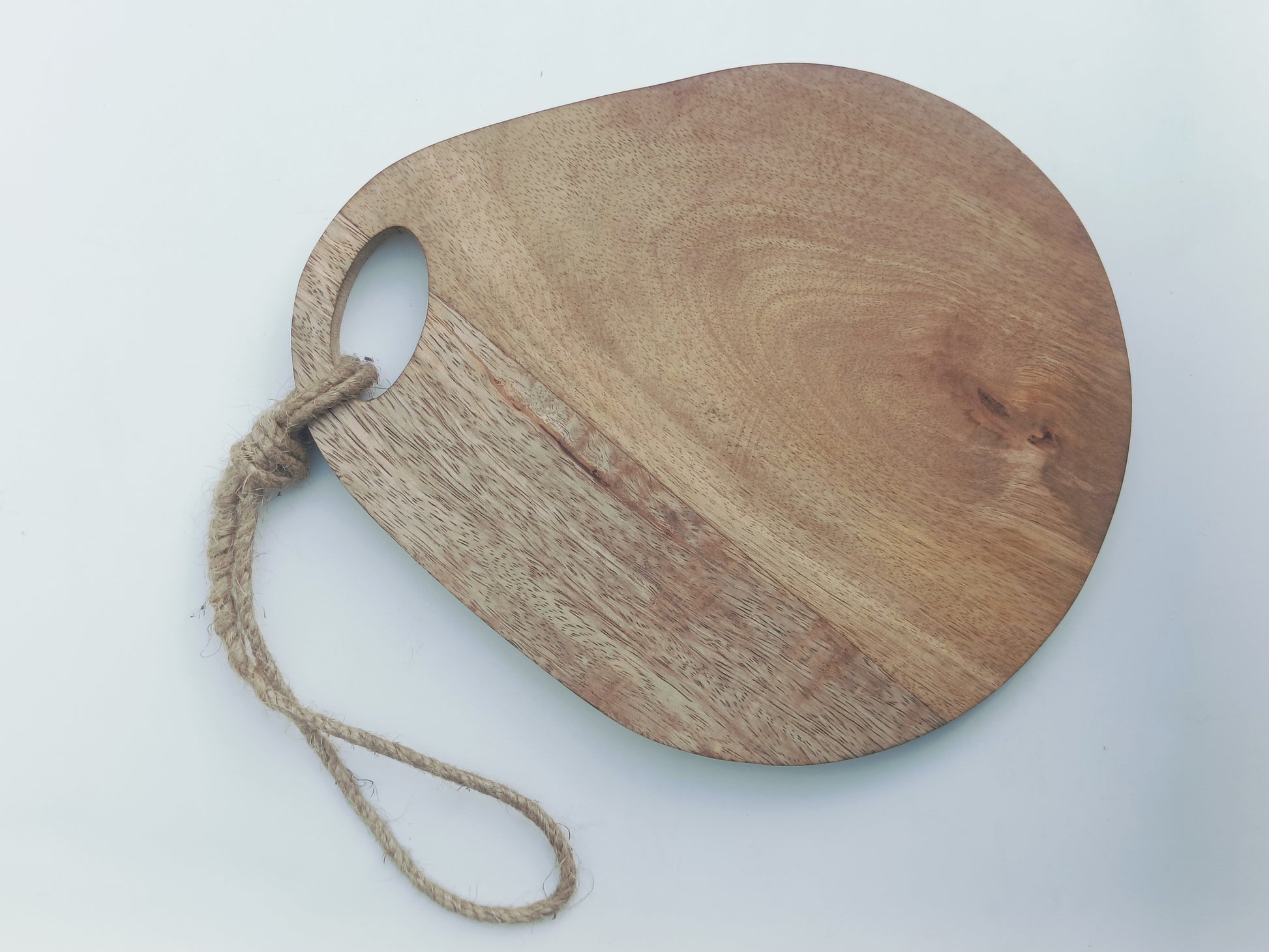Round Wooden Serving & Chopping Board