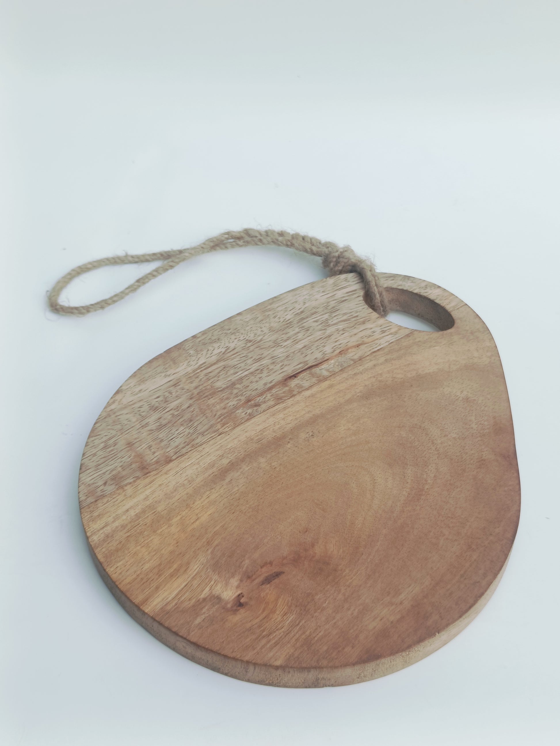 Round Wooden Serving & Chopping Board