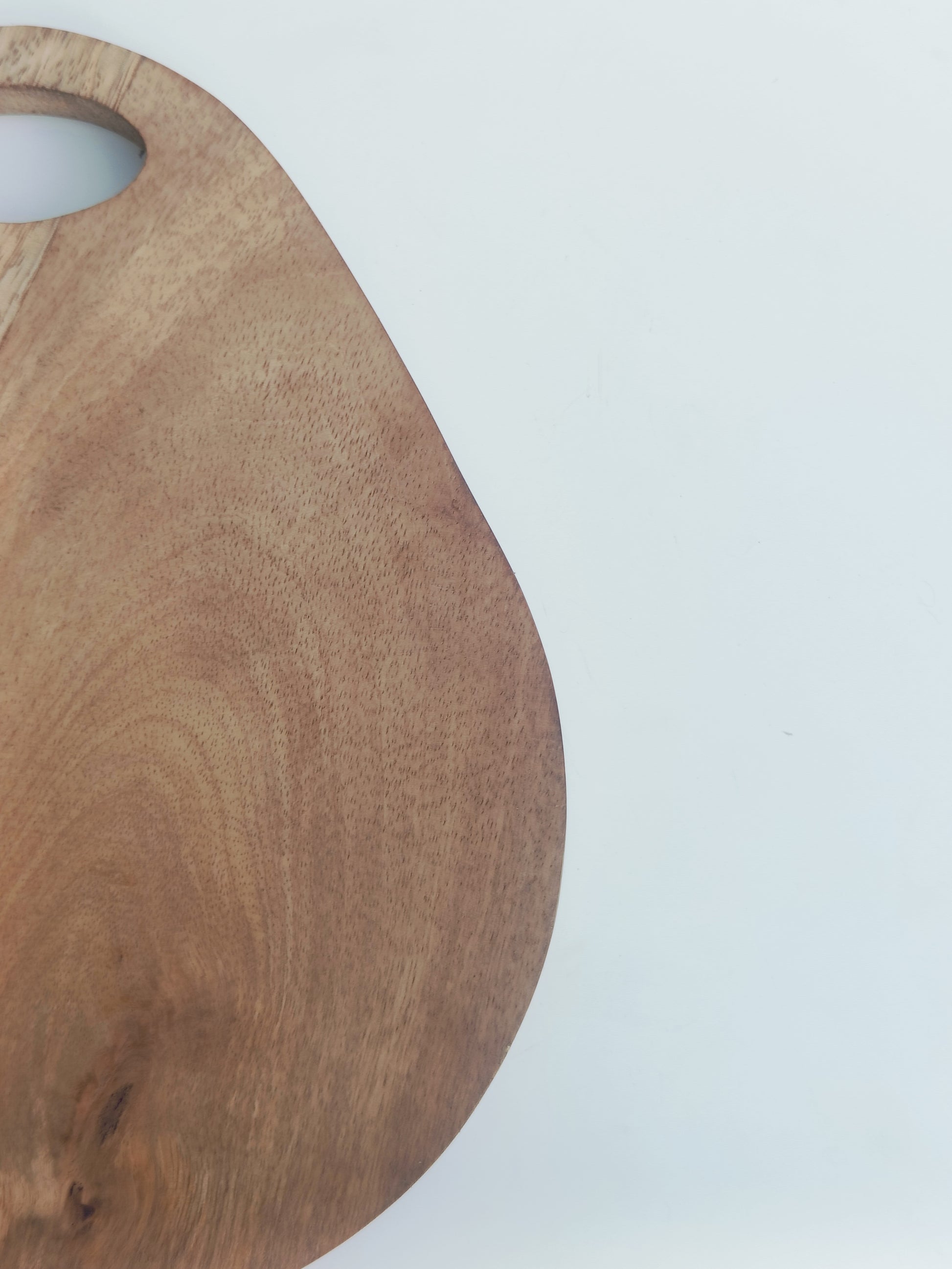 Round Wooden Serving & Chopping Board